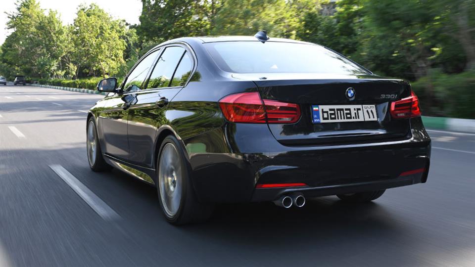 تجربه رانندگی با ب‌ام‌و 330i